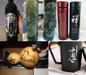 焦作马村区酒瓶葫芦工艺品激光雕刻机